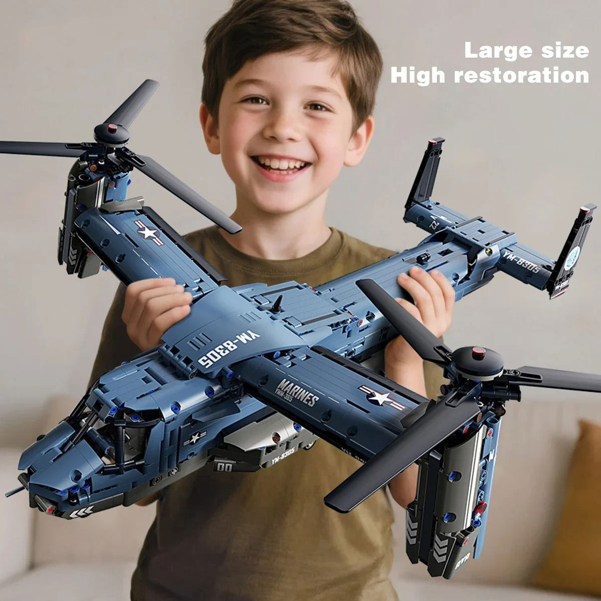 Jjrc Drone X12 - Военный конструктор V-22 Osprey: Большая высокодетализированная